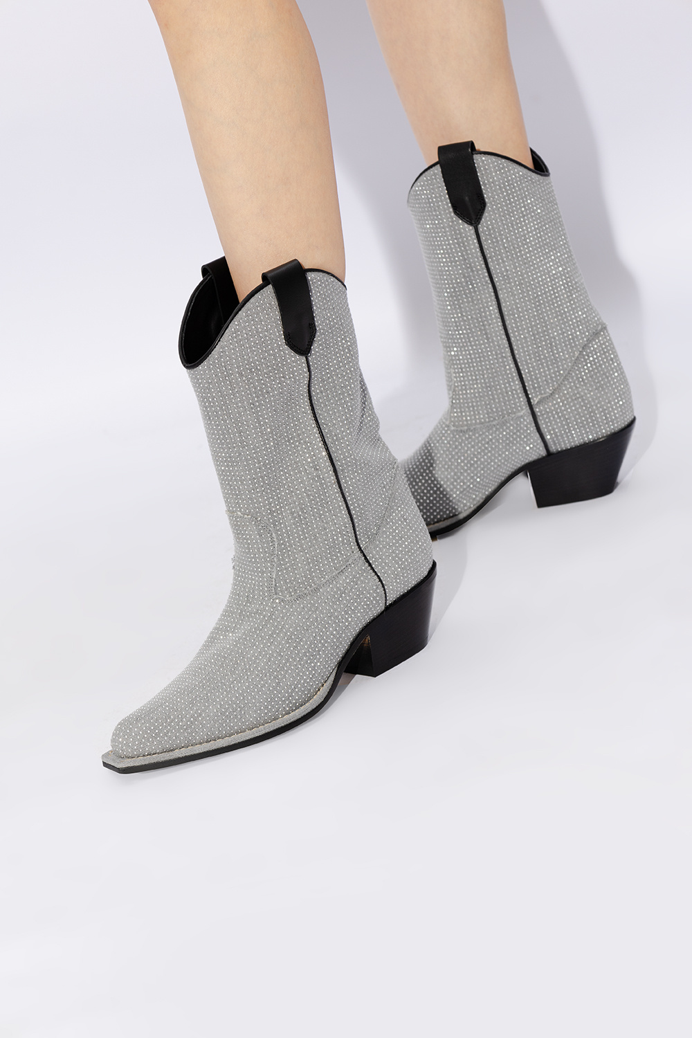 ブーツその他 Vic Matie Grey Ankle Boots Grey Heeled ankle boots Vic Matie - Vitkac Canada